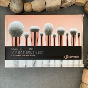 BH Cosmetics 10 Piece Marble Brush Set
